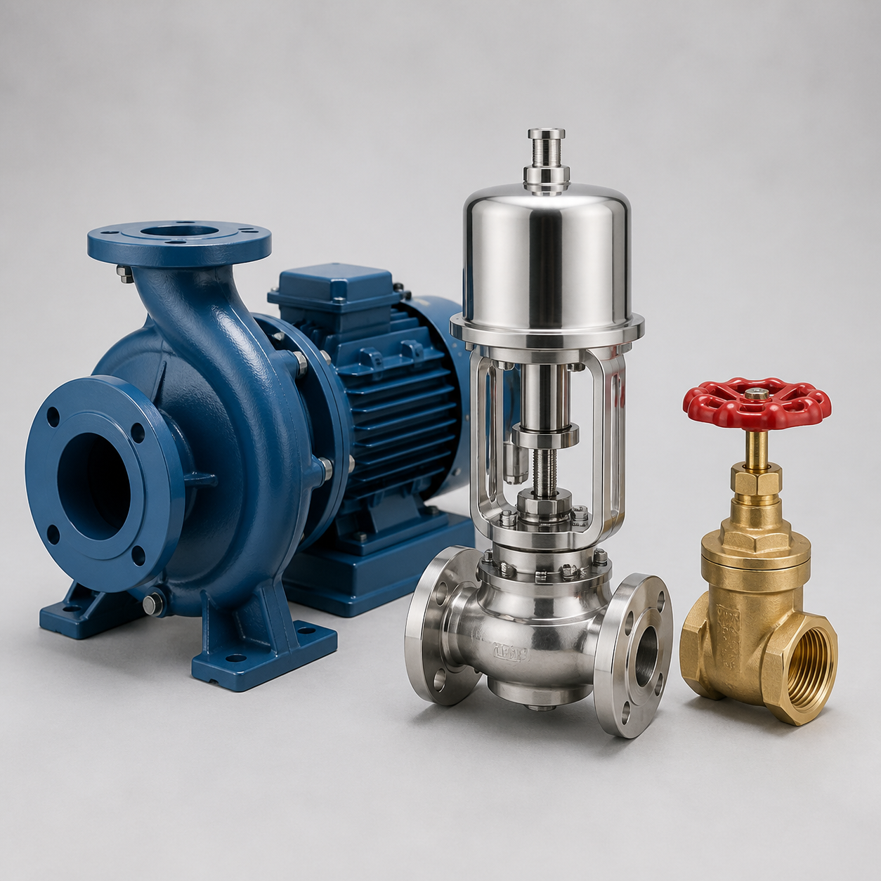 ปั๊มและวาล์ว